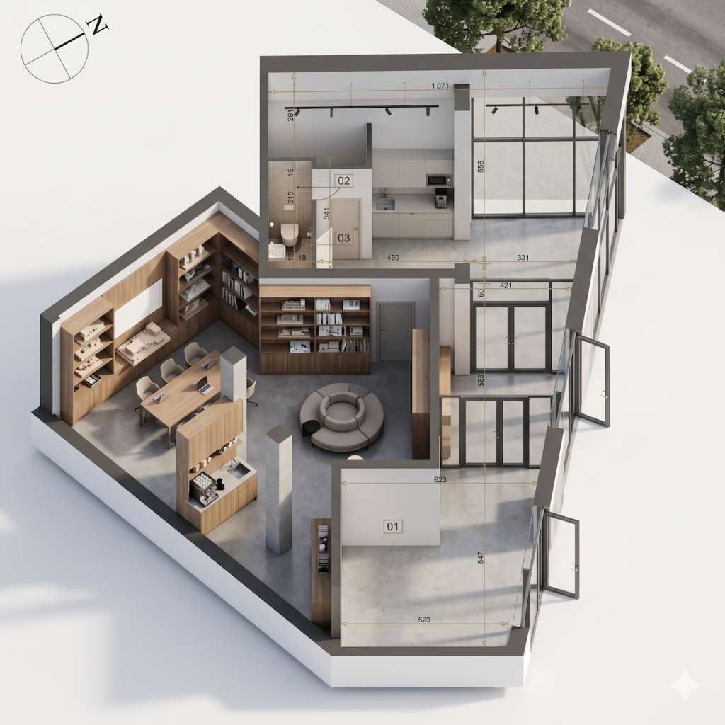 Commercial premises P/1